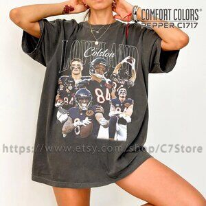 Vintage Colston Loveland Football Shirt, Chicago Good Better Best Bears Tee 03